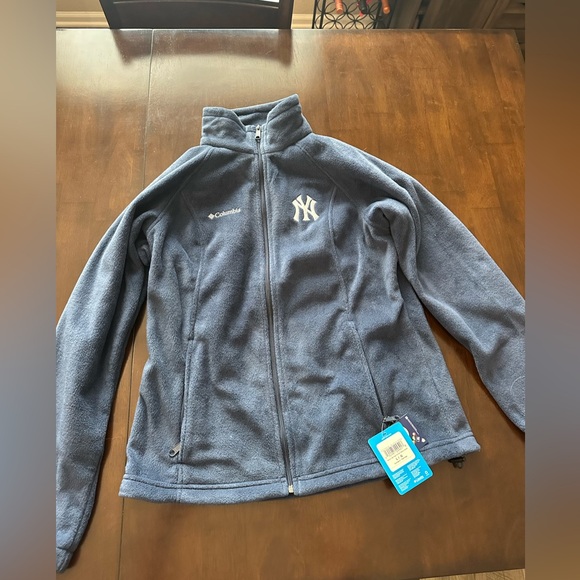 Women’s Columbia New York Yankees  Fleece Jacket - Picture 1 of 4